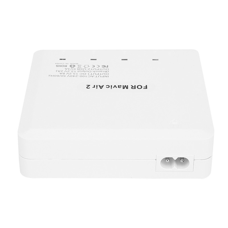 RC Drone Battery Charger with USB Port for 4 Batteries