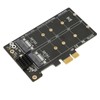 Adapter Card M.2 SATA to PCIE Dual Disk Array Card