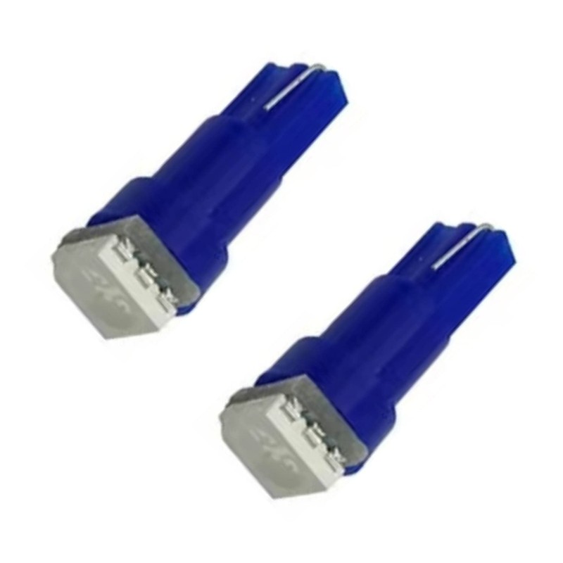 CUSMME 10-Pack T5 LED Bulb, Blue 74 73 2723 70
