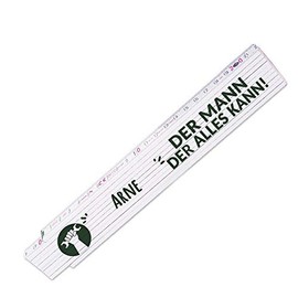 Ruler With Name and Motif, "Der Mann Der Alles Kann", For Men, S0460101000767011151