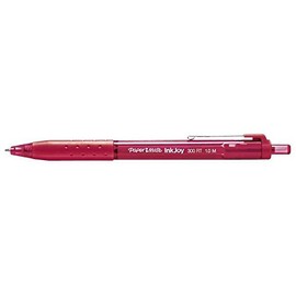 Paper: Mate InkJoy 300 RT Ballpoint Pens Pack of 3, Color red