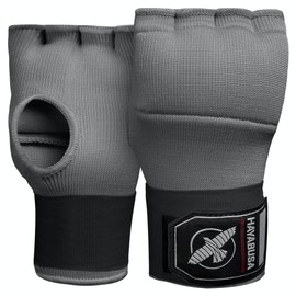 Hayabusa Quick Gel Boxing Hand Wrap Gloves - Grey, Small