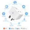 QUEENWEN 13A Smart Plug UK with Energy Monitoring, Smart Socket