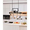 CHOEZON Hanging Pot Rack, Pot Hanger for Kitchen, Ceiling Mounted