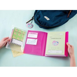 Sekisei ACT-5955-90 Notebook Cover, Actif, V, Smapoke, A5, Clear
