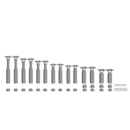 NOCH Easy Track Pillars Set Pitch Model Building Set for Paths, Arrow Height 63.25-150.25 mm for Gauge H0, TT, N