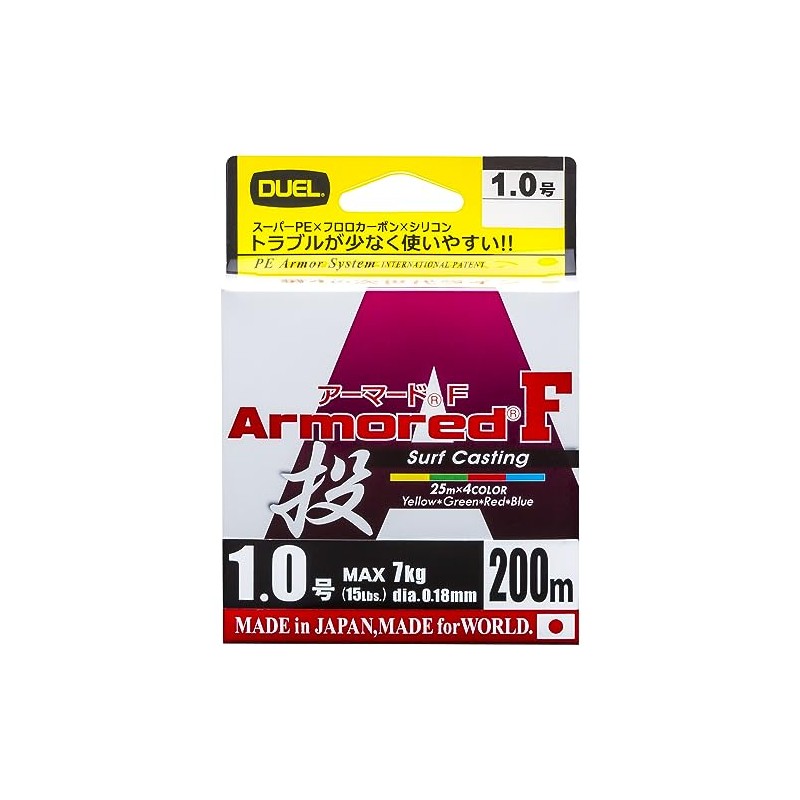 DUEL H4131 PE Line No. 1 Armored F Throw, 68.6