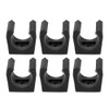 Pool Cue Holder Wall 6 Pieces Billiard Holder Organizer Set