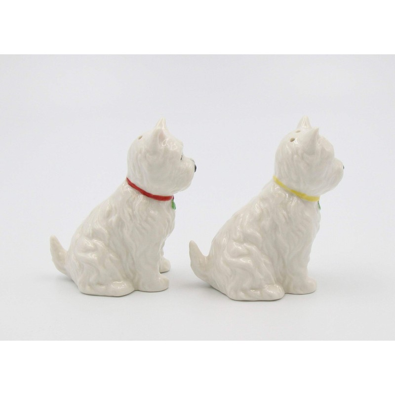 CG 20885 2.88" Ceramic Westie Dog Salt and Pepper Shaker,