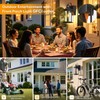 Roravilia Motion Sensor Outdoor Light for House with GFCI Outlet,