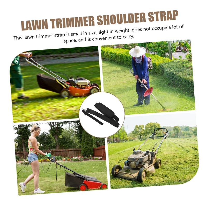 FUNOMOCYA Trimmer Shoulder Belt Home Supplies Easy to Adjust Quick