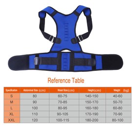 Posture Corrector, Orthopaedic Shoulder Strap and Shoulder Brace as Back Stabiliser for Posture Corrector for Upright Posture and Stable Sitting Position for Adults Teenagers