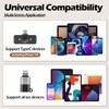 Wireless Lavalier Microphone, Mini Lapel Microphone Wireless with Hi-Fi Audio,