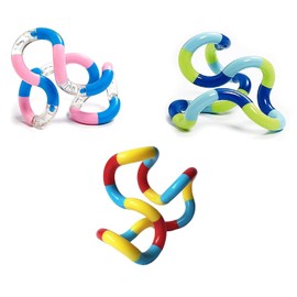 Tangle Jr. 1 pcs Classic Sensory Original Fidget Toy (1PC Yellow)