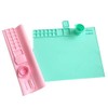 Silicone Painting Mat Washable Art Mat with Foldable Water Cup