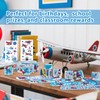 60PCS Airplane Party Set, 30PCS Temporary Tattoos, 30PCS Slap Bracelets,