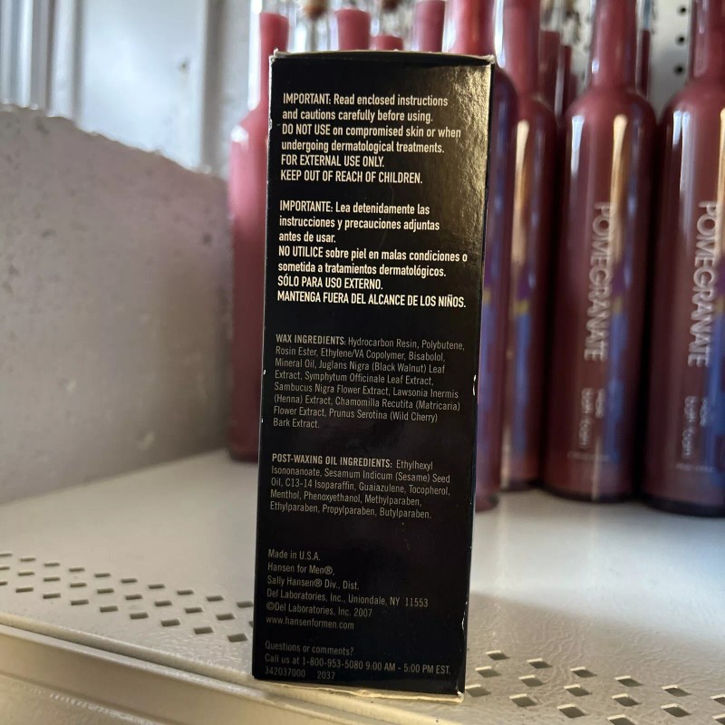 Hansen For Men Hair Remover Strips Maximum Strength