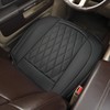 GIANT PANDA Bottom Seat Cover for Trucks&SUV, Front PU Leather