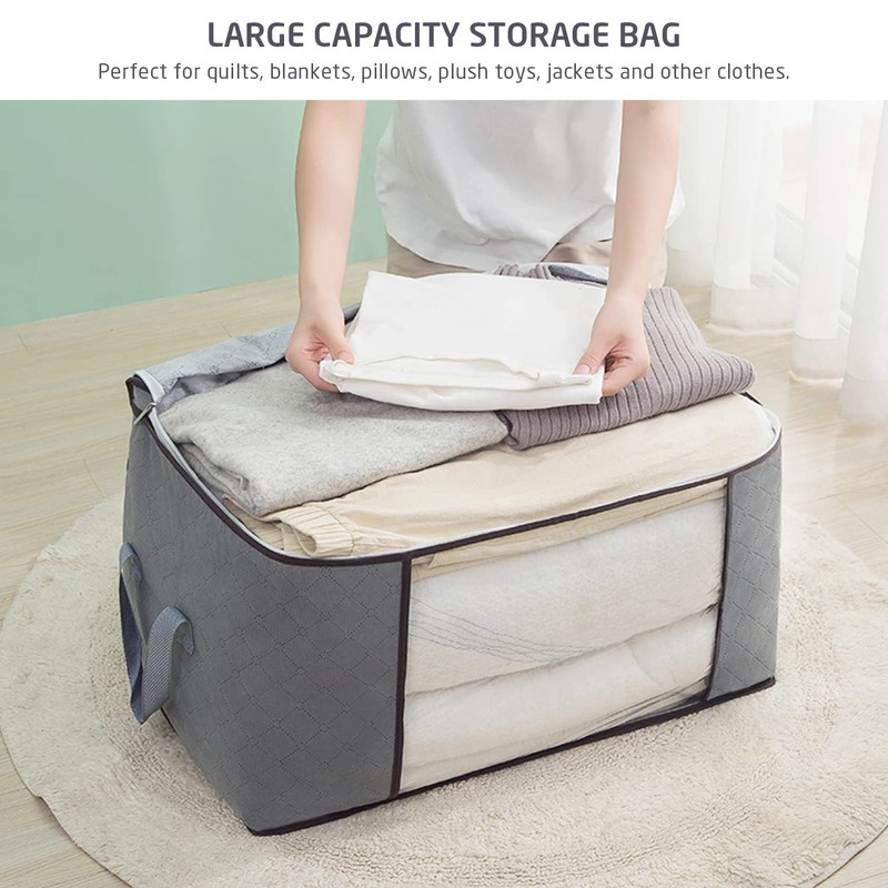 NINVVS 1pc Large Capacity Hanger, Breathable Collapsible Organizer, Space Saving