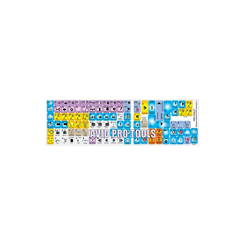 NEW AVID PRO TOOLS STICKERS for KEYBOARD