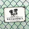 siviwonder Dog Sign Welcome Home Mini Australian Shepherd No. 1