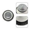 2 cepillos de acero inoxidable con asa, multiusos de hierro