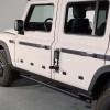CSKT2022 Foldable Boday Side Hinge Roof Step Nerf Bars Fits