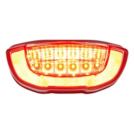 Integrated Sequential LED Tail Lights Smoked Lens for Honda CBR650R CB650R 2019-2023