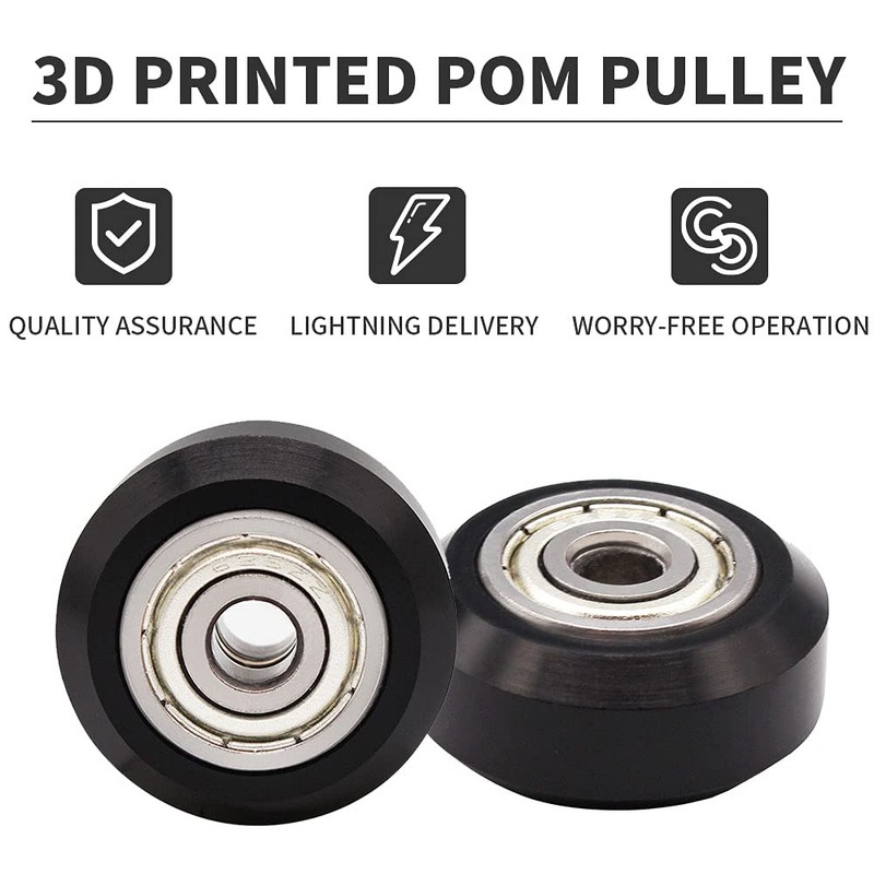 iMetrx 3D Printer Rollers POM pulley Wheels for Creality Ender