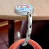 Taschenhalter Verrücktes Einhorn Personalisiert mit Namen Noel printplanet Chrom