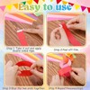 700PCS Colorful Paper Chain Strips,Paper Chain Star Garland Set