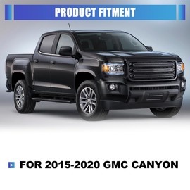 Winjet Fog Light Cover For GMC Canyon 2015 2016 2017 2018 2019 2020 Fog Light Bezel/Cover Right - Passenger Side | DOT/SAE Compliance | OEM# for 22891787