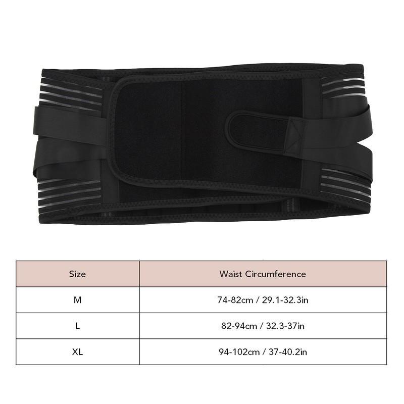 Back Braces for Lower Back Breathable Lumbar Support Belt with
