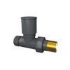 NRG Straight TRV Thermostatic Radiator Valve with Free Manual Straight