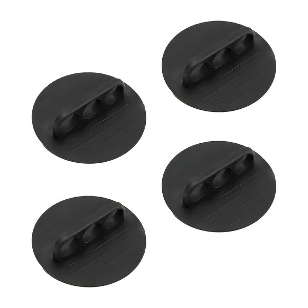 WOUYTPE 4 Stück Silikon Duschbürste, Badepeelungsbürste, Duschbürste Silikon für Frauen,