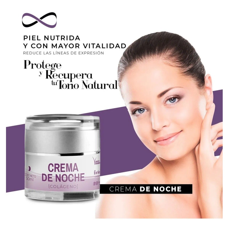 Kit Antiarrugas Crema De Día + Crema De Noche Colágeno