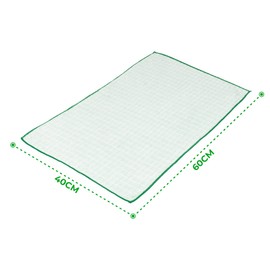 MaxxGoods Bamboo Premium Tea Towels, Cleaning Cloths 60 x 40 cm - Soft, Absorbent & Lint-Free Kitchen Towels - Streak-free for Shine on Cutlery and Crockery - Bamboo Cleaning Cloths Reusable