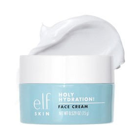 e.l.f. SKIN Mini Holy Hydration! Face Cream, Lightweight, Hydrating Face Cream For Supple Skin, Formulated With Hyaluronic Acid & Niacinamide, 15g