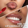 HOPHAT Peel Off Liquid Lipstick, Easy Peel & Reveal Lip