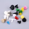 KIMISS 400pcs Assorted Plastic Car Door Trim Clip Bumper Fastener