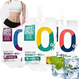 Fruit Konjac Jelly Variety Snacks - Sweet Jelly Squeeze Pouch Gifts, 0 Sugar, 0 Added, Lemon, Coffee, And Fermented Flavors(3 Packs, 16.93 Oz)