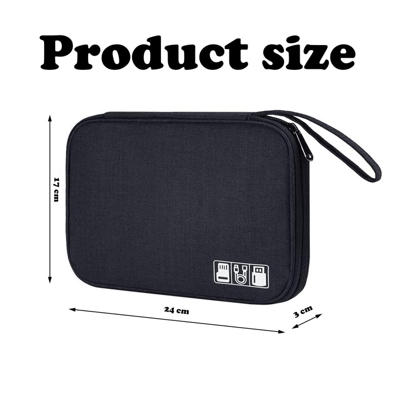 JNGTKL Electronics Travel Organizer, 1 Pcs Portable Travel Essentials, Fashionable