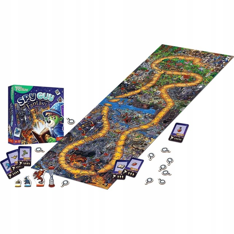 Trefl - Spy Guy Fantasy - Cooperative Observation Game, Witchcraft
