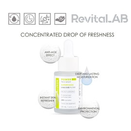 RevitaLAB Power Face Serum with Superfoods. A concentrated product specially formulated to provide an effective defence against environmental aggressors
