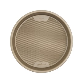 GoodCook BestBake Nonstick Textured Carbon Steel Round Pan, 9", Bronze