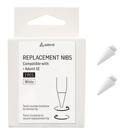 Adonit SE Replacement Tips 2-Pack (White)