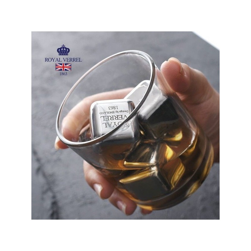 Royal Burrell Tidi Stainless Steel 304 Ice Cube 8 pieces