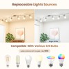 Laite Lumens 69.6” Decorative Track Lighting Kit, Brushed Nickel Finish
