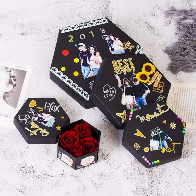Donboly Surprise Box Creative Explosion Box DIY Gift Scrapbook and
