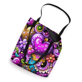 Love Colorful Hearts Valentine Design Tote Bag